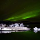 Island – Nordlicht & Lichtmalerei über den Eisbergen