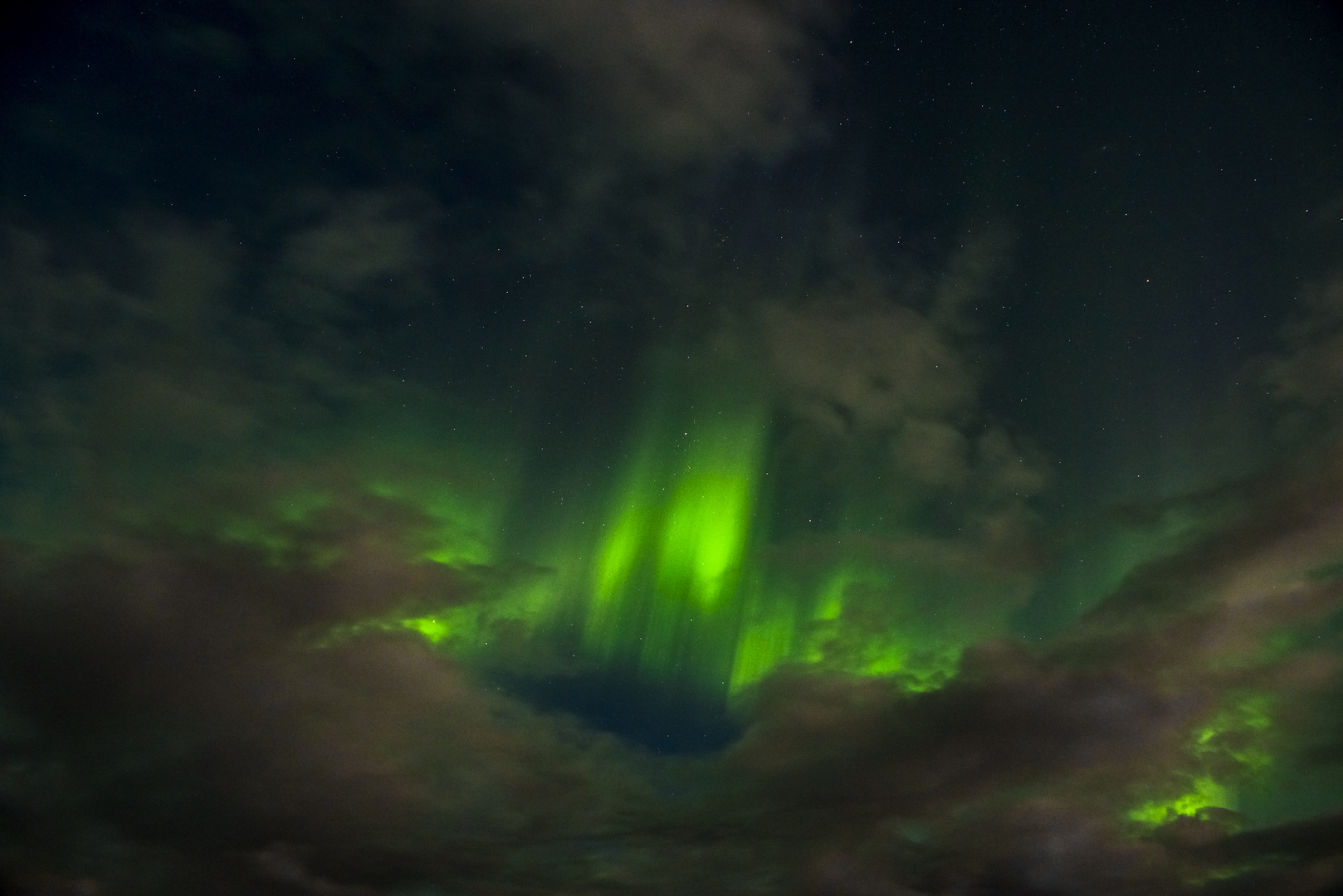 Island - Nordlichter an der Südküste