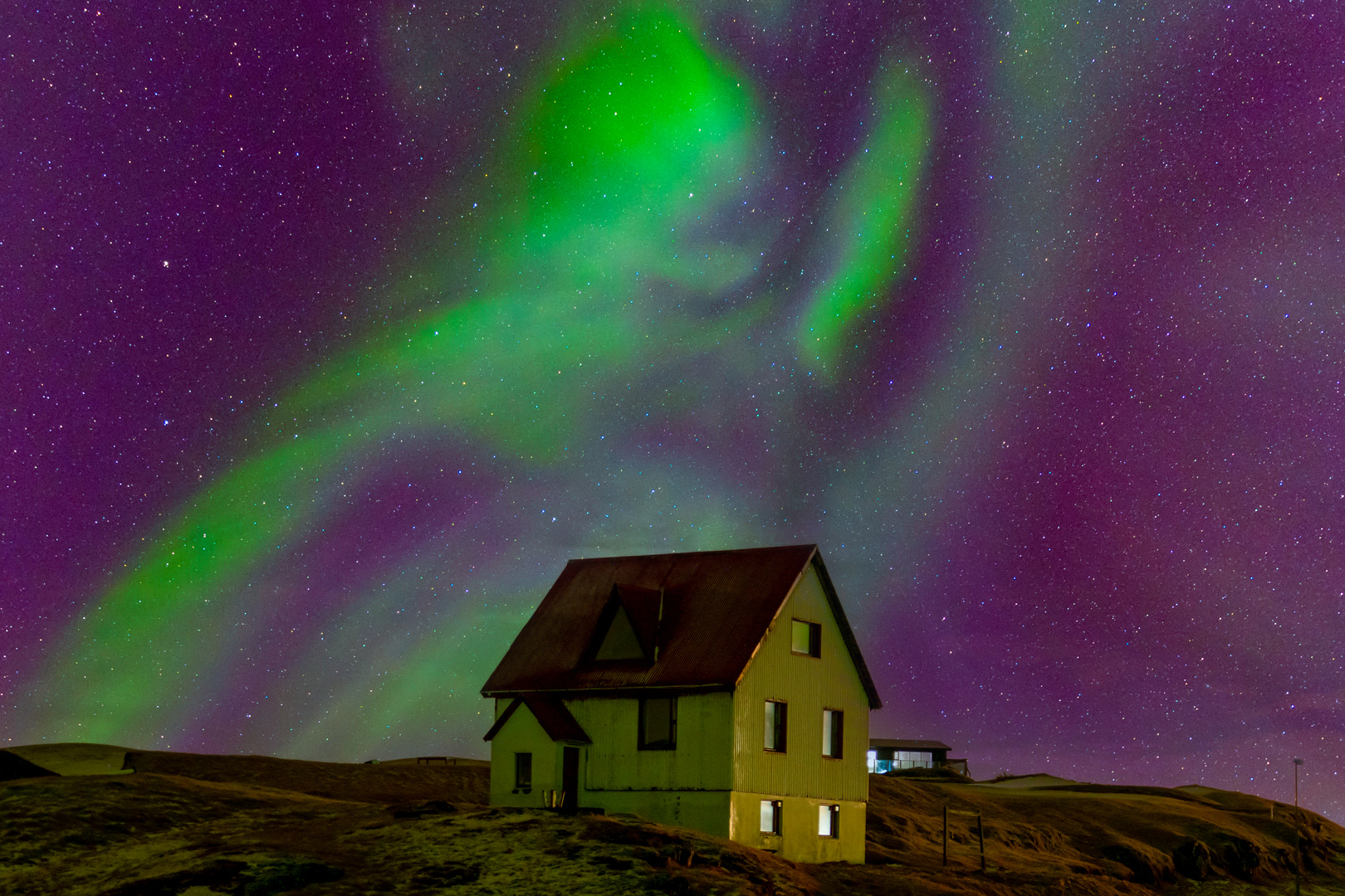 Island Nordlichter Aurora Borealis