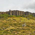 Island - Panorama - Gerðuberg - Gerduberg - Klippe aus Basaltgestein