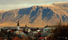 Island Reykjavik, Teilansicht