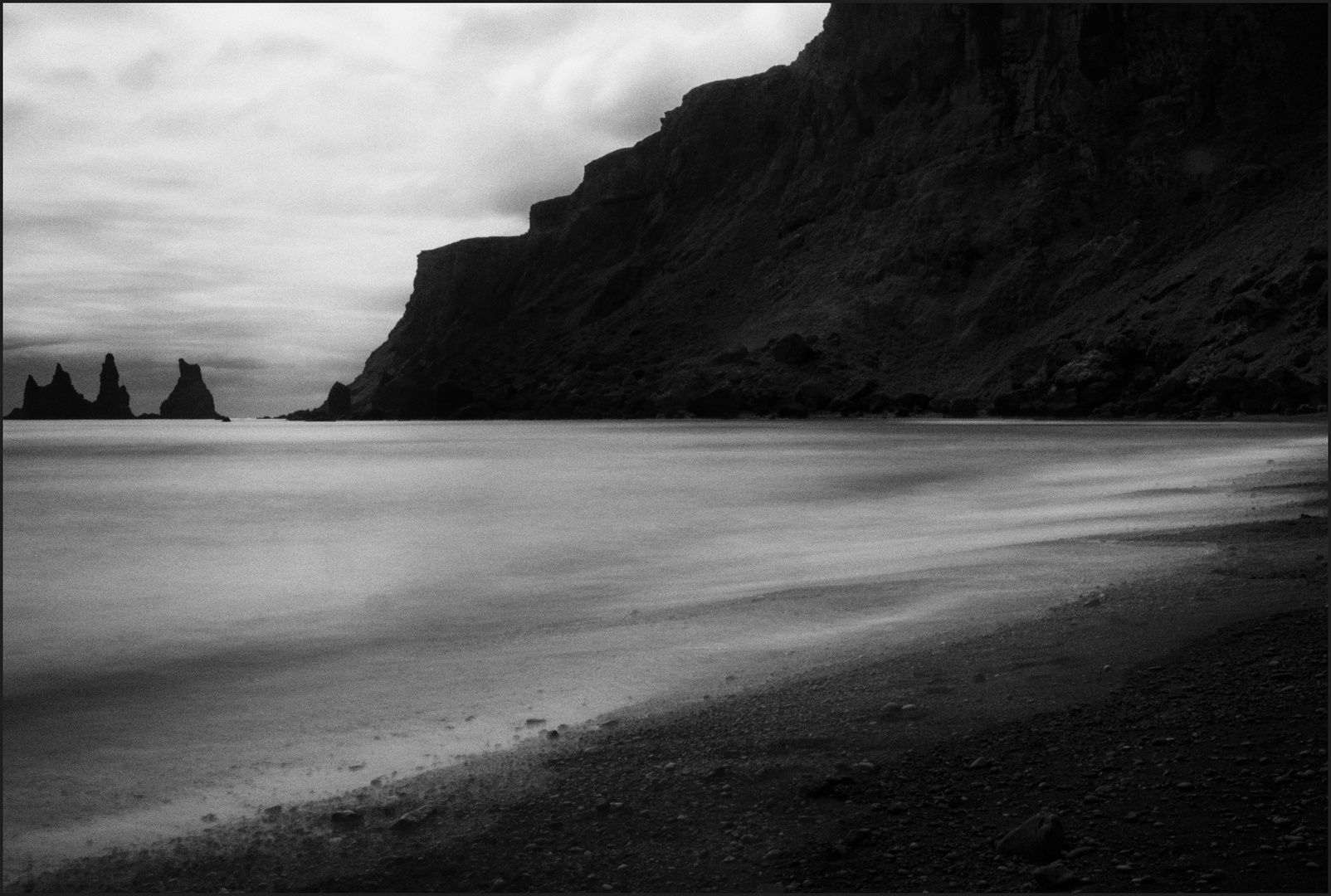 Island, schwarzer Strand von Vik