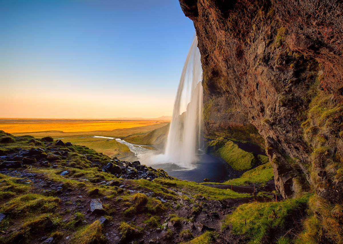 Island:  Seljalandsfoss