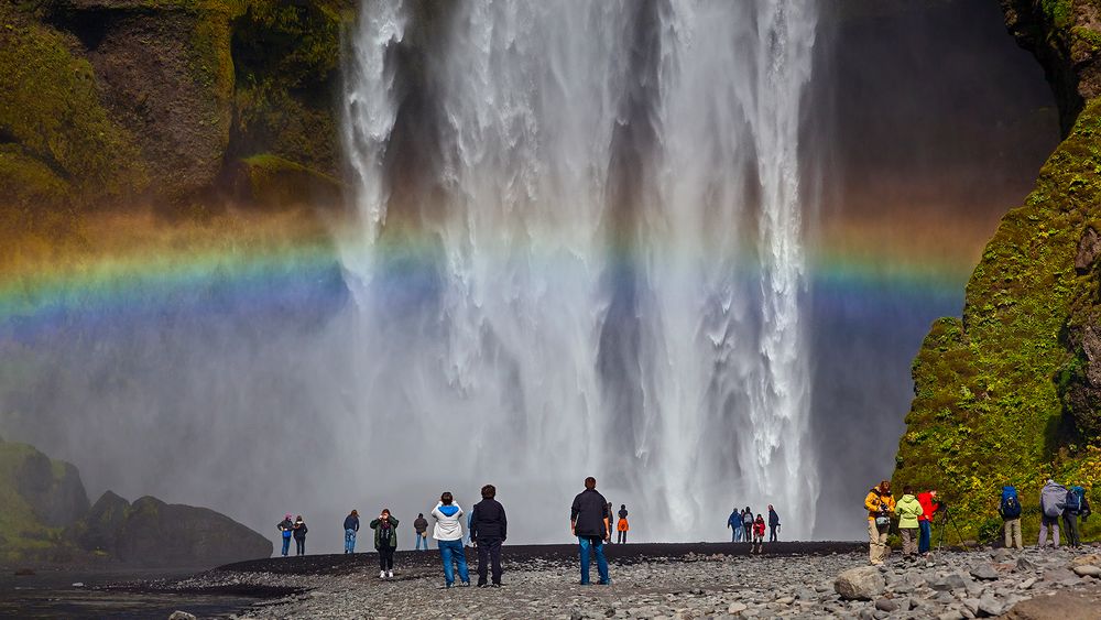 ISLAND - SKOGAFOSS