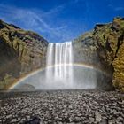 Island-Skogafoss....