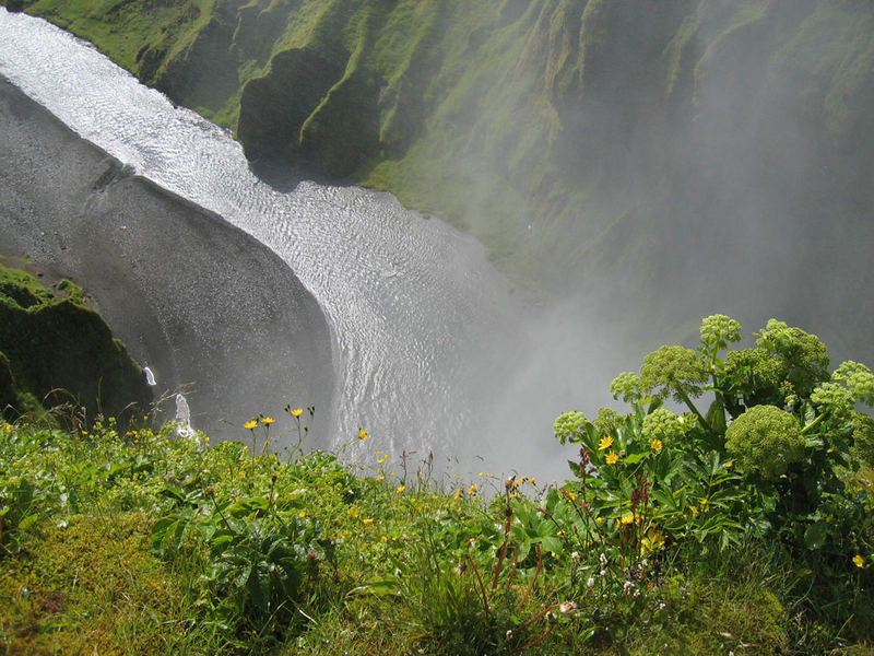 Island - Skogafoss- Juli 2005