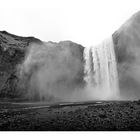 Island- Skógafoss Wasserfall