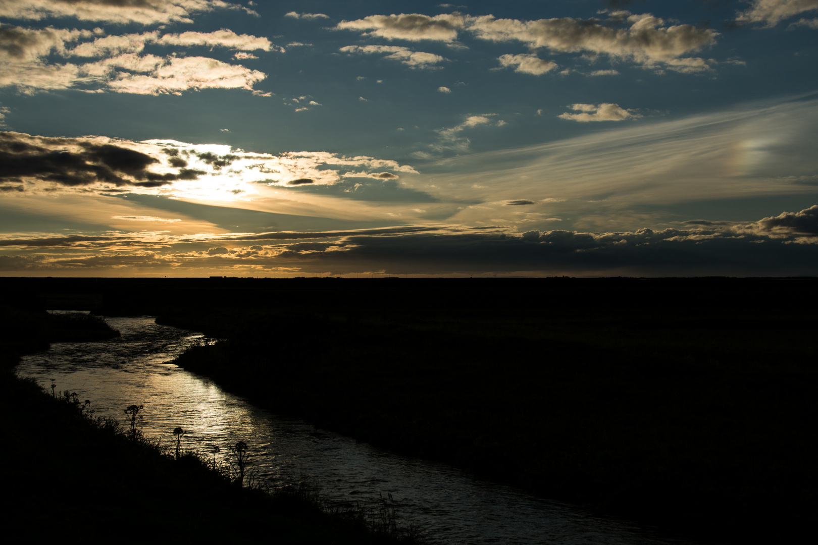 Island - Sonneruntergang 1