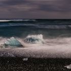 Island..... Strand in der Nähe der Gletscherbucht Jökulsarlon