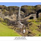 Island, Südosten, einer der vielen Wasserfälle