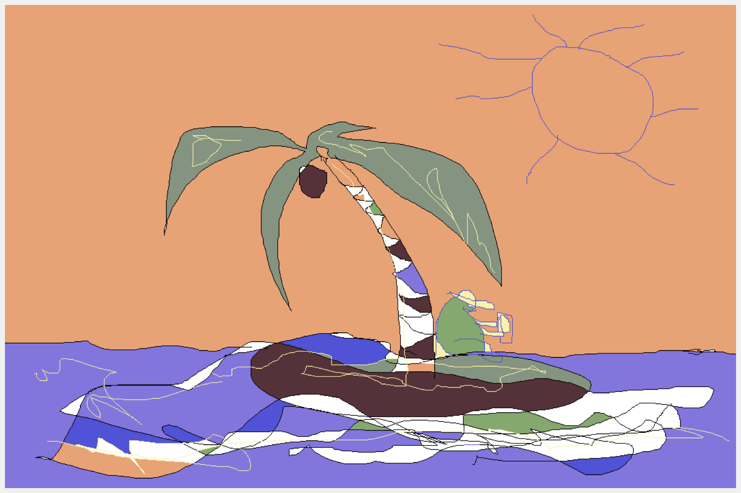 'Island-surfing' 