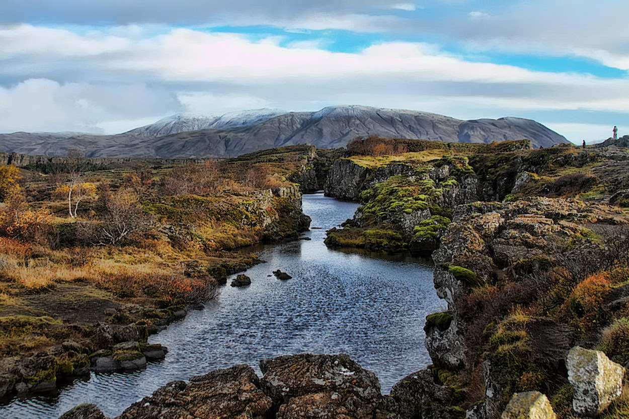 Island unberührte Natur