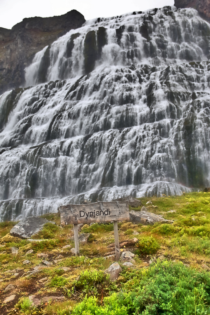 Island - Wasserfall Dynjandi