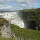 Island Wasserfall (Gullfoss)