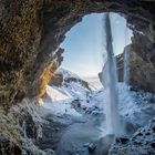 Island | Wasserfall Kvernufoss