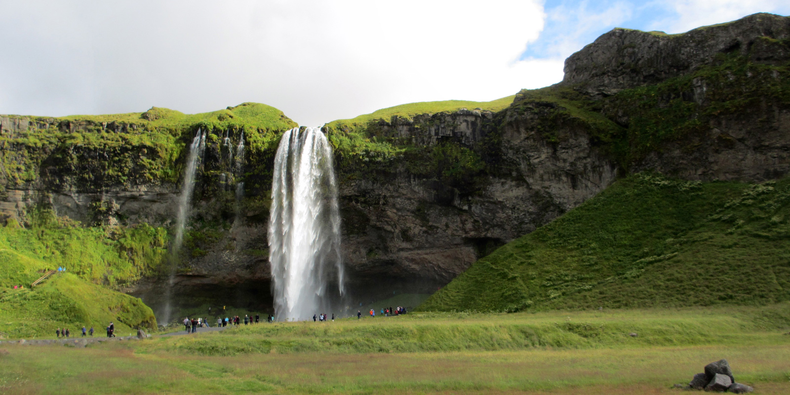 Island, Wasserfall Seljalandsfoss