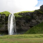 Island, Wasserfall Seljalandsfoss