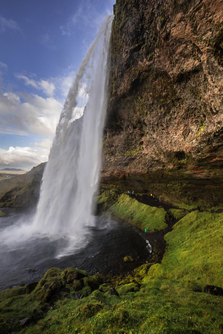 Island: Wasserfall Seljalandsfoss