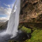 Island: Wasserfall Seljalandsfoss