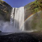 Island- Wasserfall Skogafoss