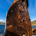 Island Westfjorde der alte Rosthaufen III