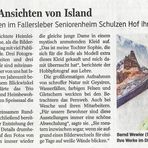 ISLAND  Wolfsburger Nachrichten 28.2.2020  