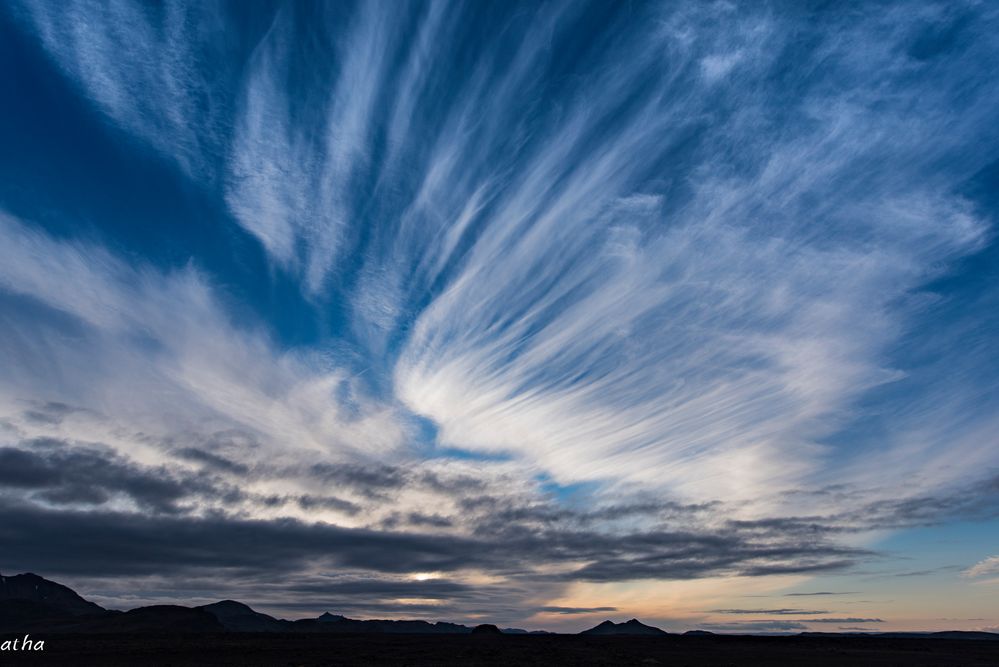 Island-Wolken I