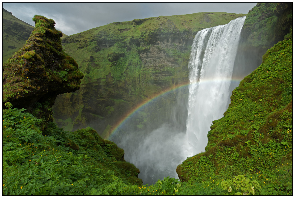 Island Zauberland [30] - Skógafoss