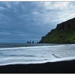 Island Zauberland [50] - Strand in schwarz/weiß