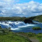 Islande : une cascade toute simple et sans touristes 