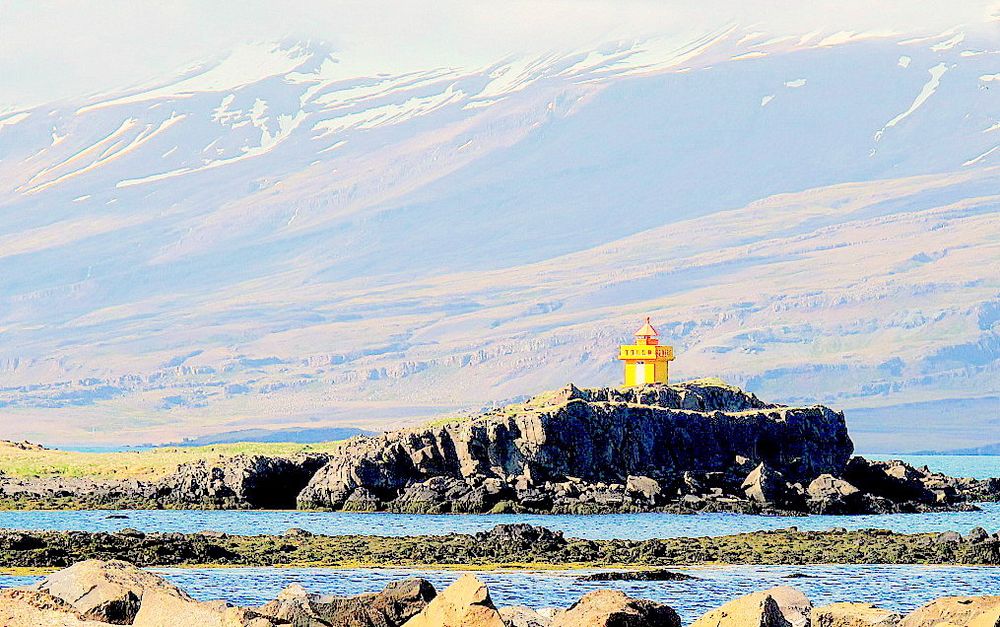 Island:Leuchtturm Gledivik