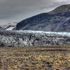 Islands Gletscher - in HDR