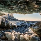 Islands Kristallhöhle Vatnajökull 