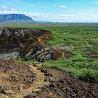 Islands leicht erwanderbare Krater