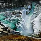 Islands Wasserfall "Gullfoss"