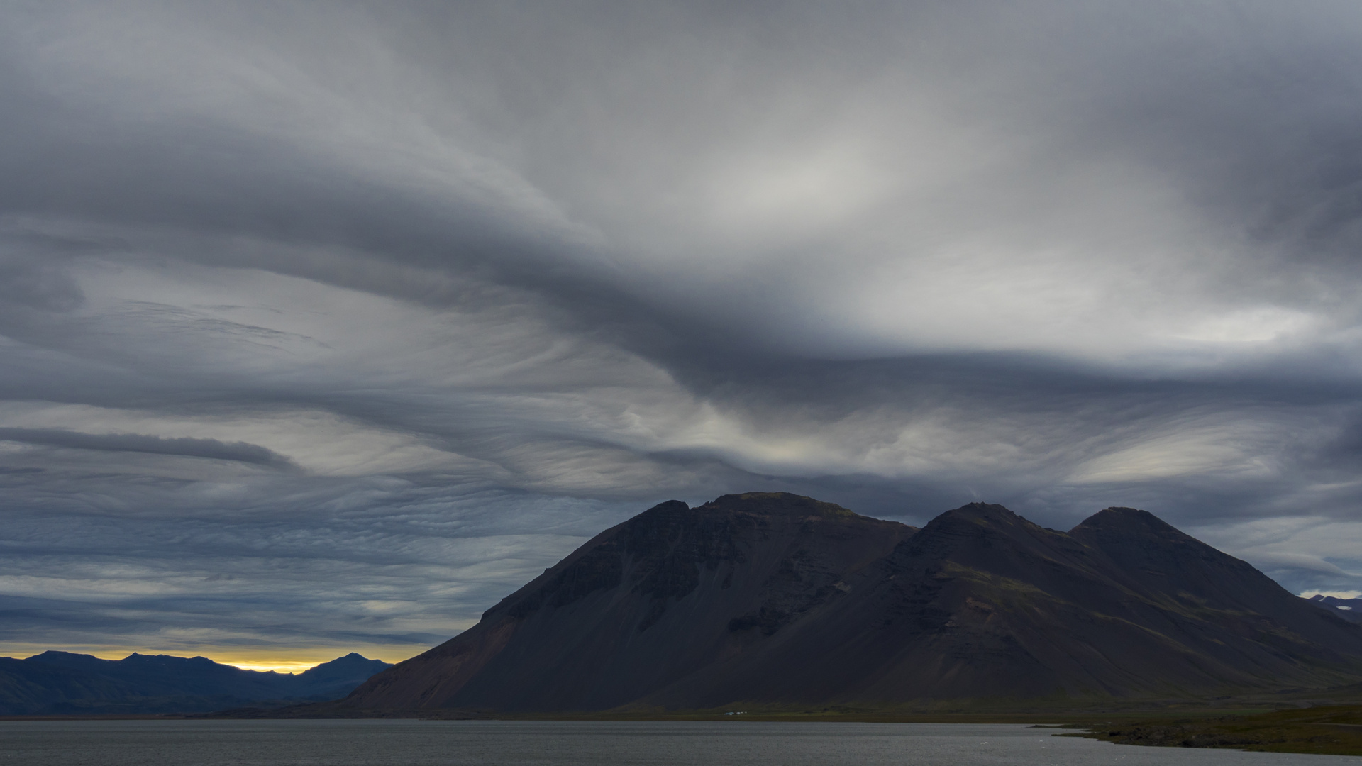 Islands Wolken