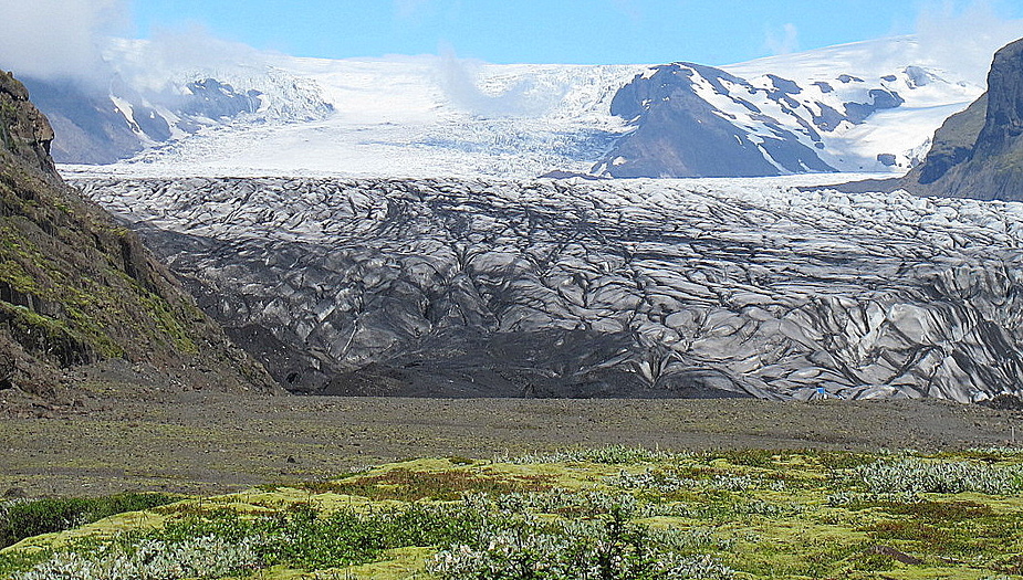 Island:Vatnajökull-Gletscher