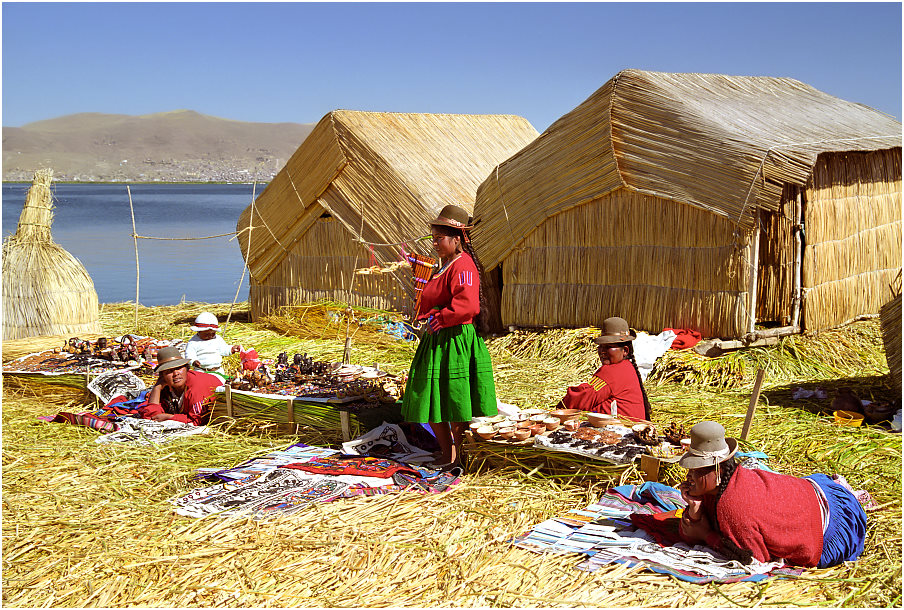 Islas flotantes, Titicacasee