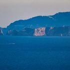 Islas Medas und Cabo Begur in blau