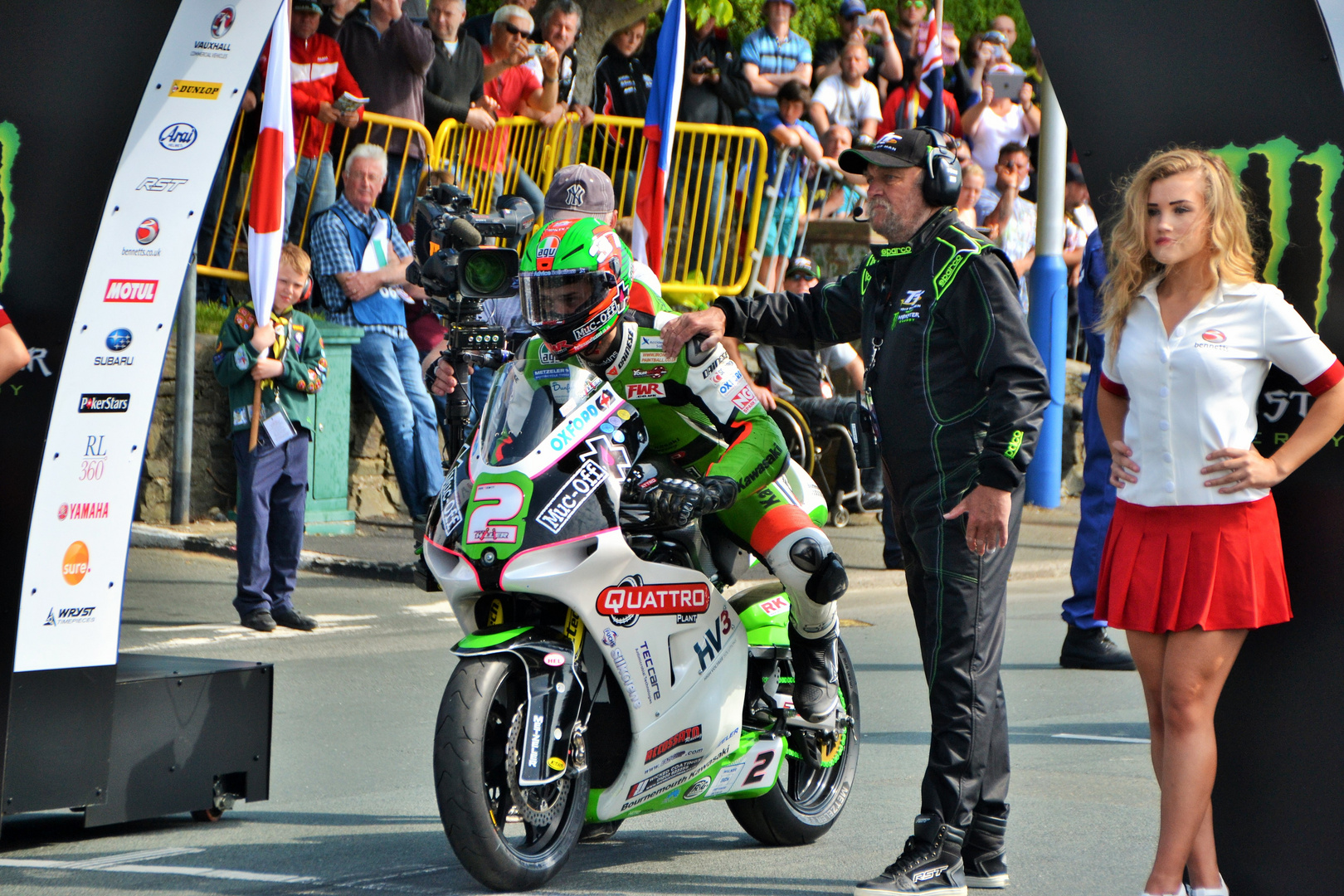 Isle of Man TT racer James Hillier