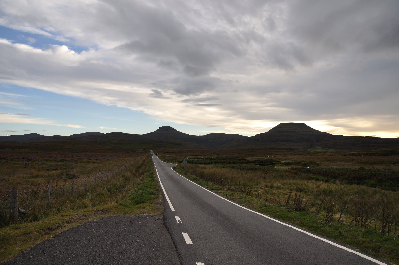 isle of Mull, single track roads