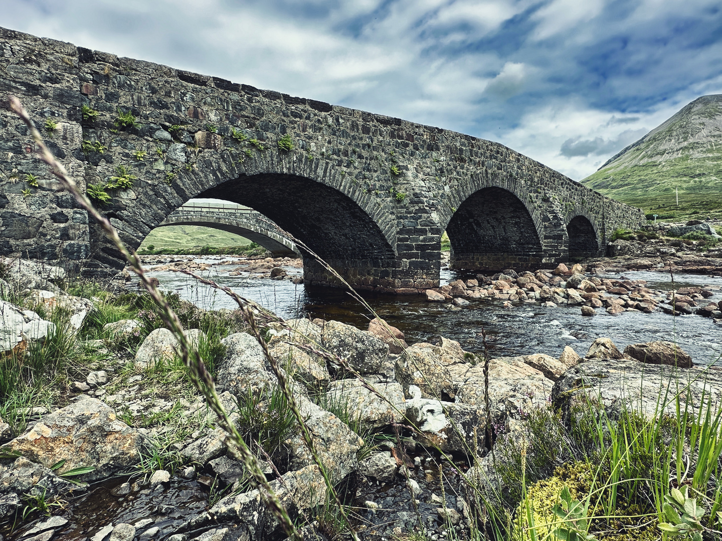 Isle of Skye Brücke Schottland