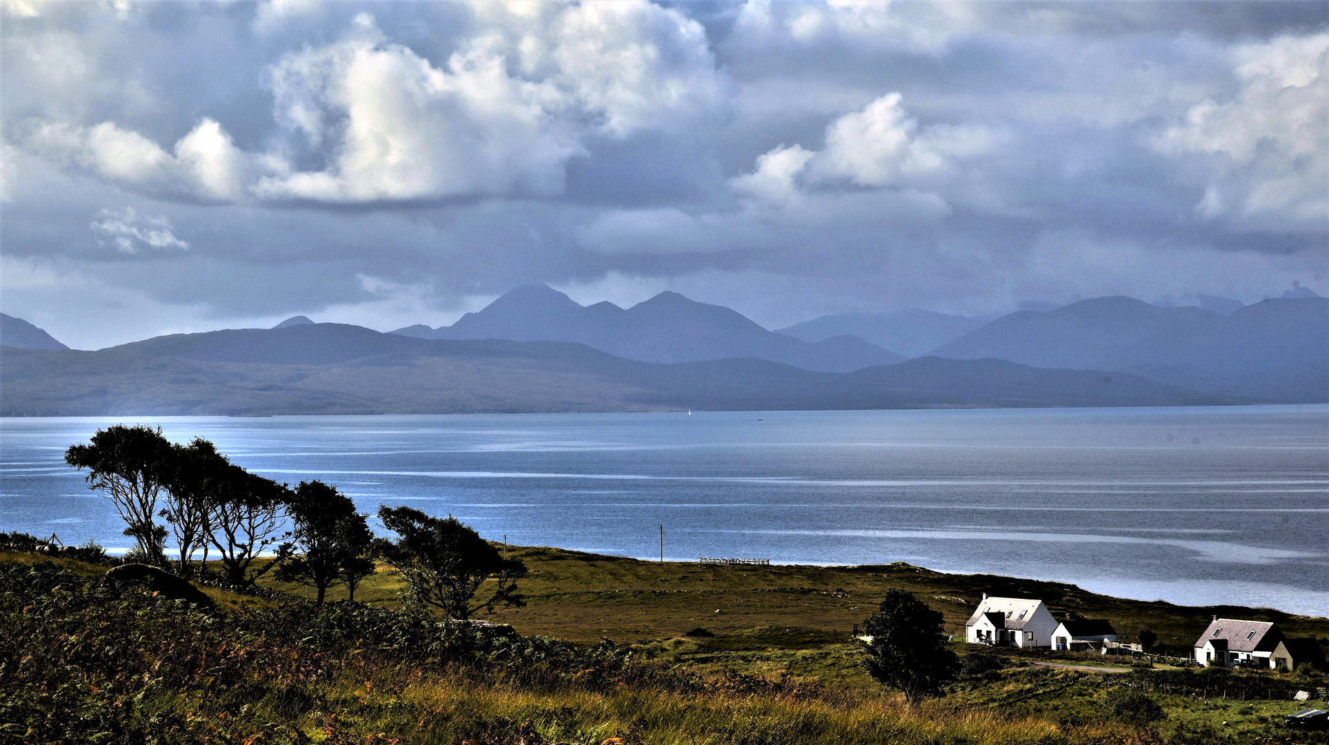 Isle of Skye from Applecross Peninsula