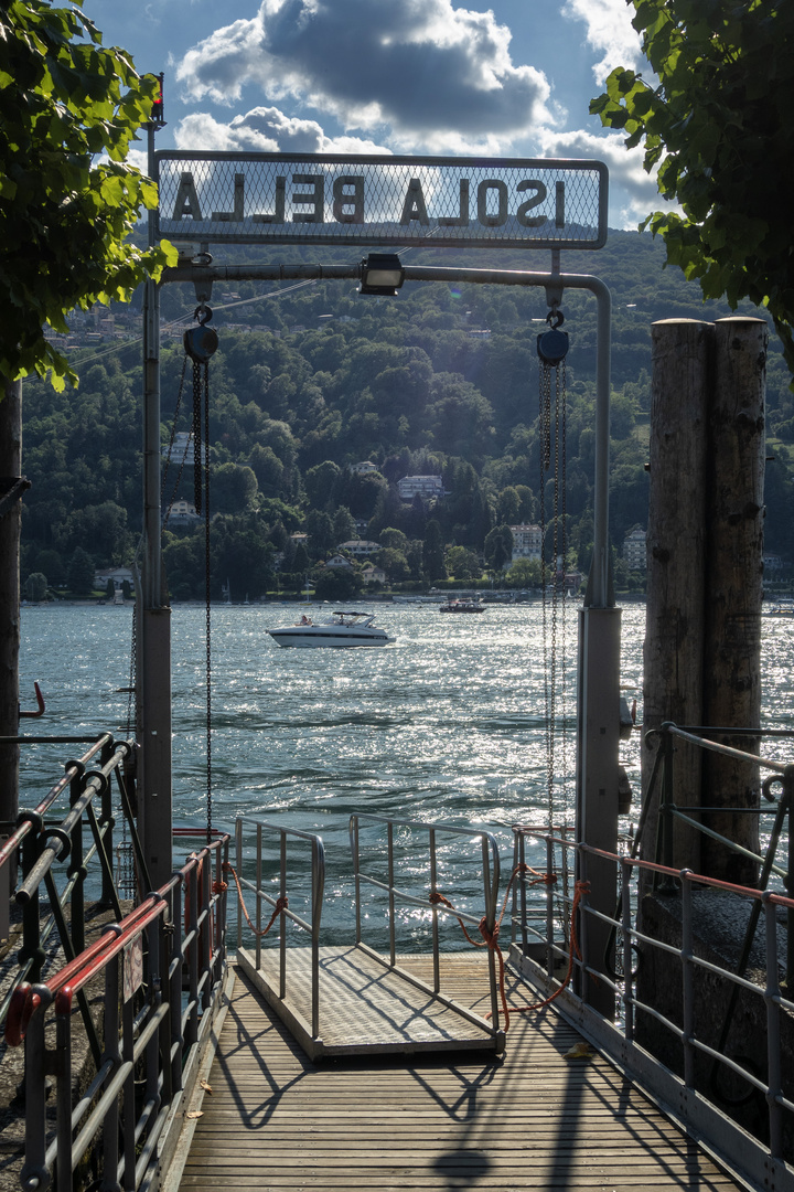 Isola Bella, banchina