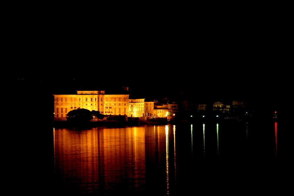 Isola Bella bei Nacht