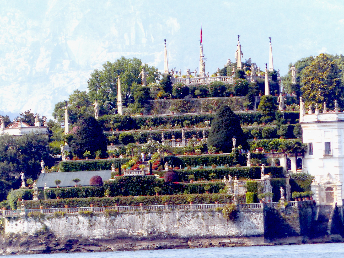 Isola Bella die Gärten