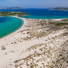 Isola dei Gabbiani Sardinien-Drohnenaufnahme