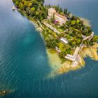 Isola del Garda, Trauminsel und Villa Borghese.