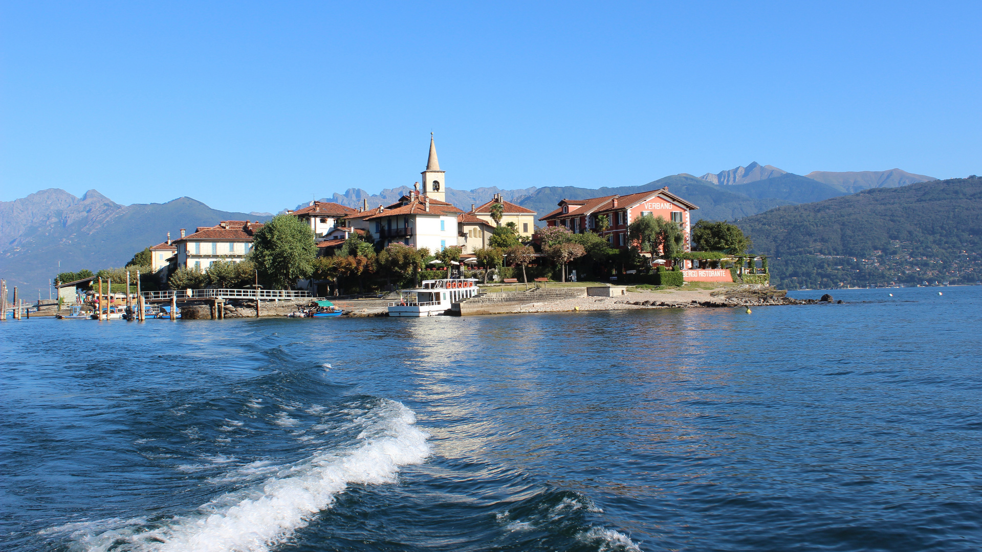 Isola di pescatori im Lago Maggiore