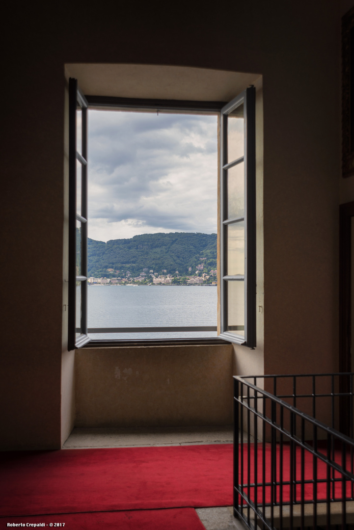 Isola Madre, finestra con vista